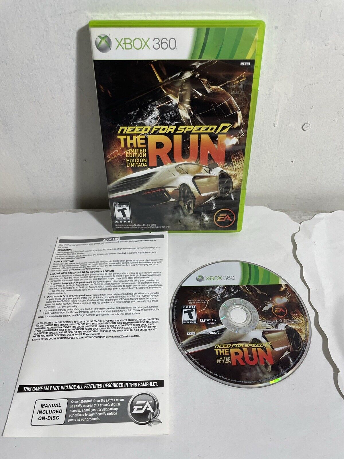 Need for Speed: The Run Limited Edition Xbox 360 game