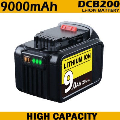 9000mAh Für DeWalt Akku 18V 20V max XR DCB182 DCB184 Für DCB200 DCB115-NEU