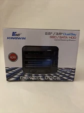  Kingwin SuperSpeed USB3.0 Dual Bay SATA HDD Docking Station (PD-2537U3)