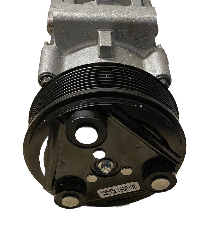 Compresor de aire acondicionado Visteon nuevo | 03-07 | Ford F250, F350, F450 | 6,0 L, 5,4 L, 6,8 L. Foto 4 de 4