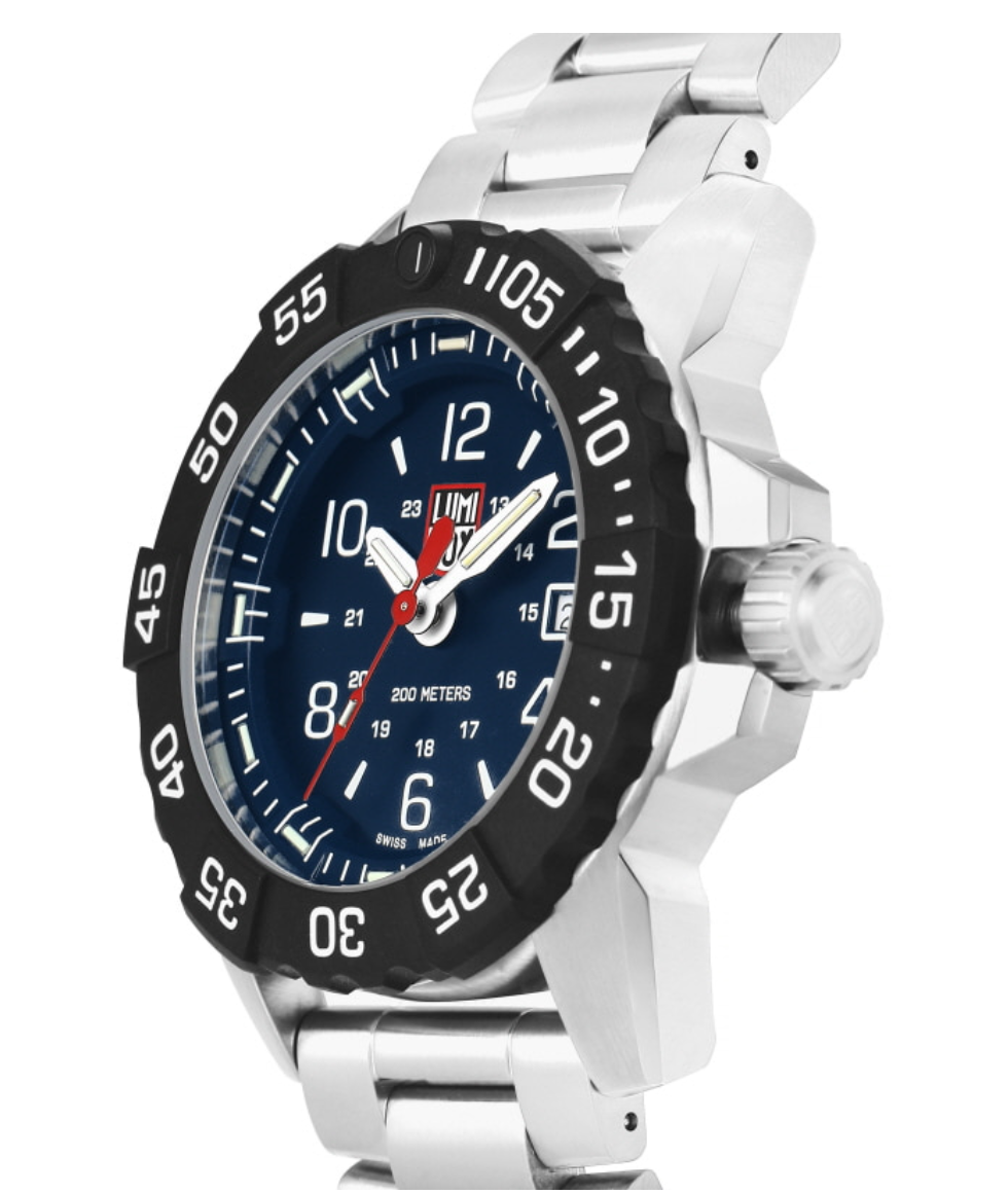 Luminox Navy Seal Stainless Steel Blue Dial Men's Watch XS