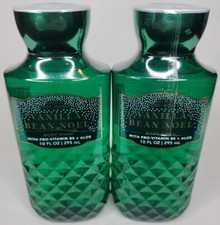BATH  BODY WORKS LOT OF 2 VANILLA BEAN NOEL BODY WASH SHOWER GEL 10 FL OZ