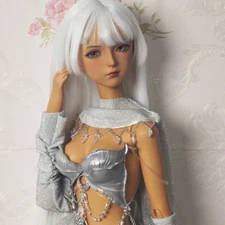 Tan Skin 1/3 BJD Doll SD Ball Joint Doll Resin Gothic Girl Birthday Toy Full Set