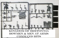 Warhammer Old World Bretonnia Men at Arms & Bowman Command BITZ Multi Listing