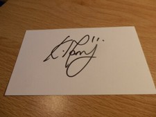 KIERON  MOMS  - ACTIVE / RETIRED PLAYERS - ALL LEAGUES -AUTOGRAPHED CARD