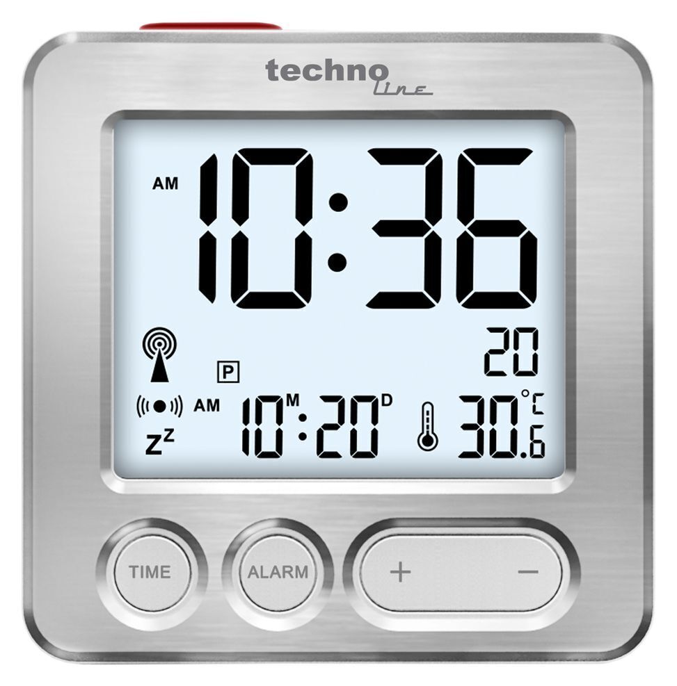 Technoline WT 265 Wecker Silber Технолайн ВЕС 4790₽