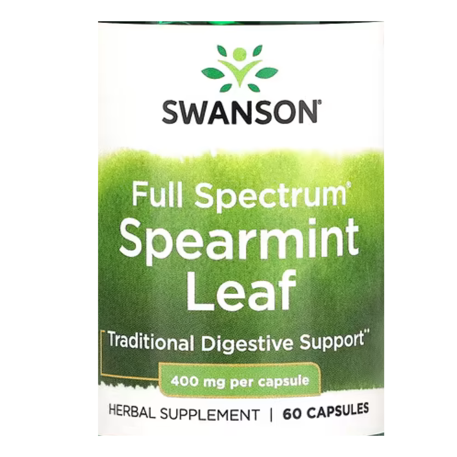 Swanson Premium Spearmint Leaf Full Spectrum 400mg 60 Capsules swanson-premium-spearmint-leaf-full-spectrum-400mg-60-capsules
