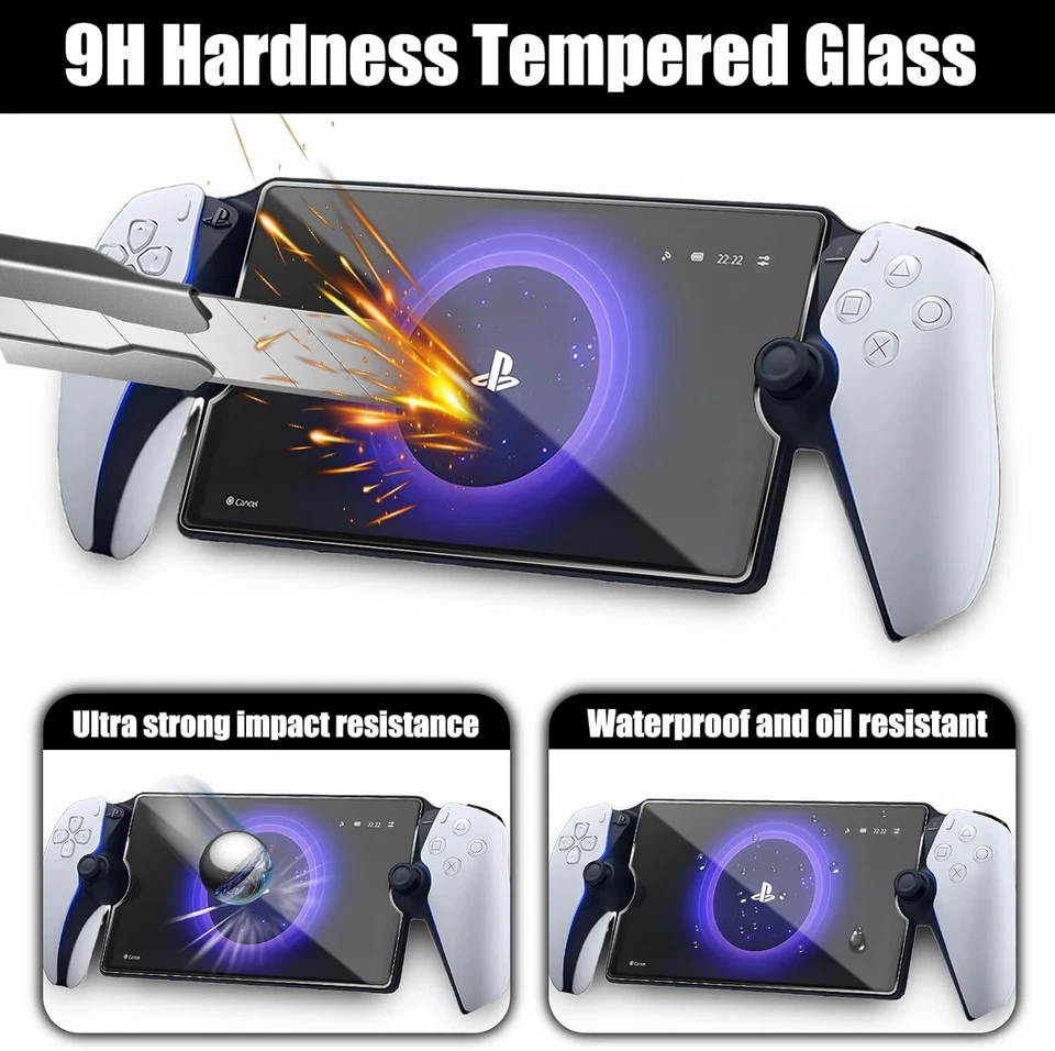 PlayStation Portal Remote Player Screen Protector Tempered Glass for PS Portal - Image 4 of 4
