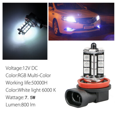 LED Fog Light Bulbs Combo For 2013-2018 Honda Accord – H11 Bright Replacement Kit - View #13
