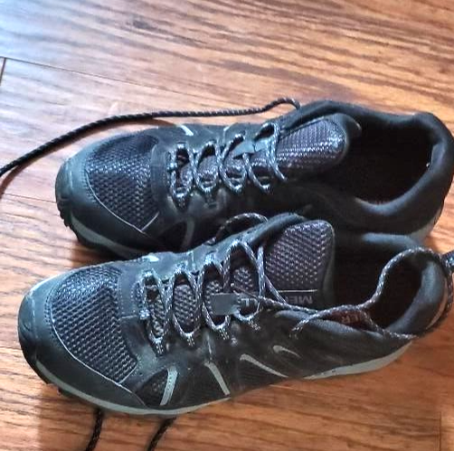Merrell Black and Gray Men Hiking Trail Boots size 11.5 Merrell Men main image 2