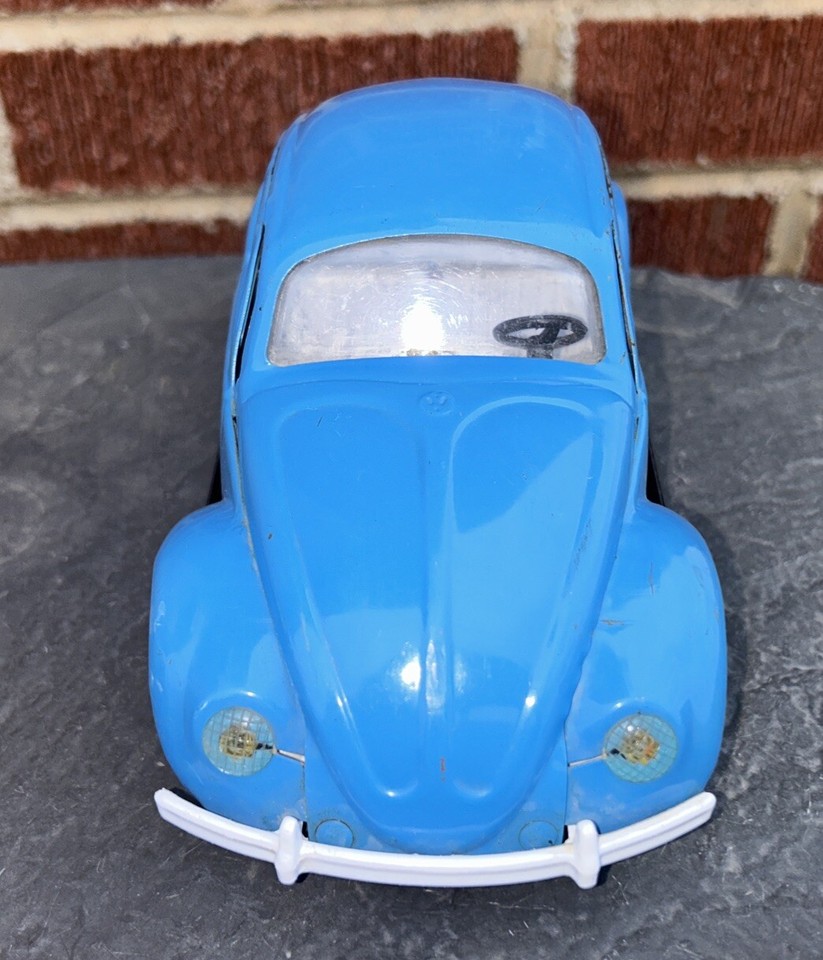 Vtg Metal Tonka VW Volkswagon Bug Beetle Car Blue 52680 Toy Pressed