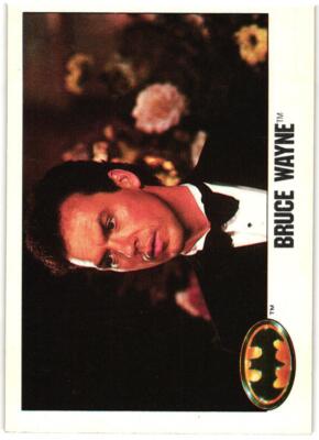 1989 Topps Batman #3 Bruce Wayne