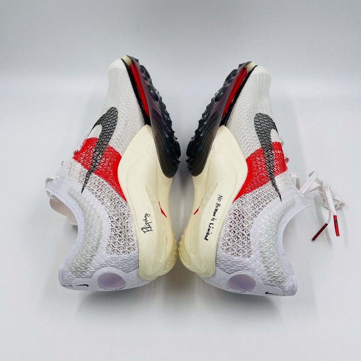Nike Air Zoom Victory EK Eliud Kipchoge Men\'s Sizes FJ0668-100 Red White Nike Air Zoom Victory EK Eliud Kipchoge Track Spikes Men 8  main image 4
