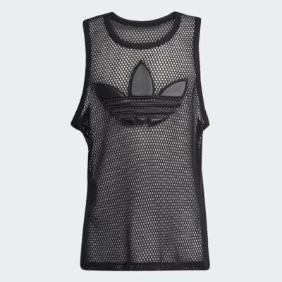 メンズウェア 2020yy20 adidas x Jeremy Scott mesh Tank Top Shirt Black JY2020 Japan