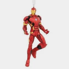 2021 Hallmark Marvel Avengers Iron Man Red Box Christmas Ornament NIB