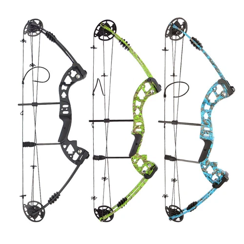 Adjustable 30-60lbs Archery Compound Bow Fishing Hunting Adult Target Right Left - Picture 7 of 16