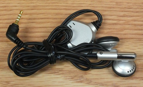 Genuine LG Black & Gray Earbuds With Mic - 2.5mm Jack For Older Style Cell Phone - 第 4/4 張圖片