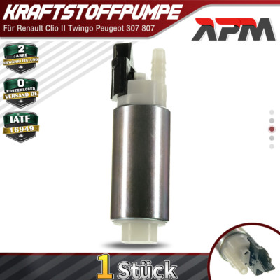 Kraftstoffpumpe Fördereinheit 2-polig für Peugeot 307 807 Renault Clio II Benzin