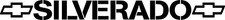Fits Silverado After Market Decal Chevy 45 Windshield Sticker Truck Bow Tie