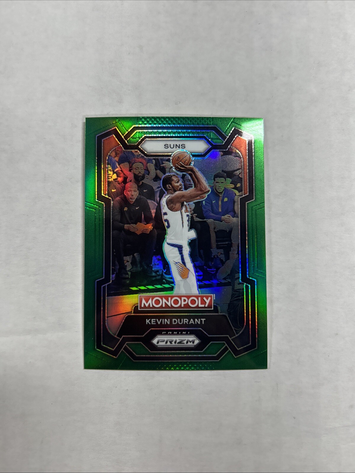 2023-24 Panini Prizm Monopoly - Green Prizm #70 Kevin Durant /24