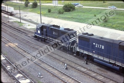 Original Dia Missouri Pacific MP 2144 EMD GP38-2 Kansas City MO 5-85 (V6) (ZJ)