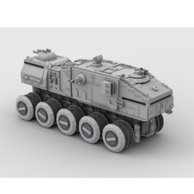 ZITIANYOUBUILD Tank Massive Vehicle with Interior Building Toys 3219 Pieces