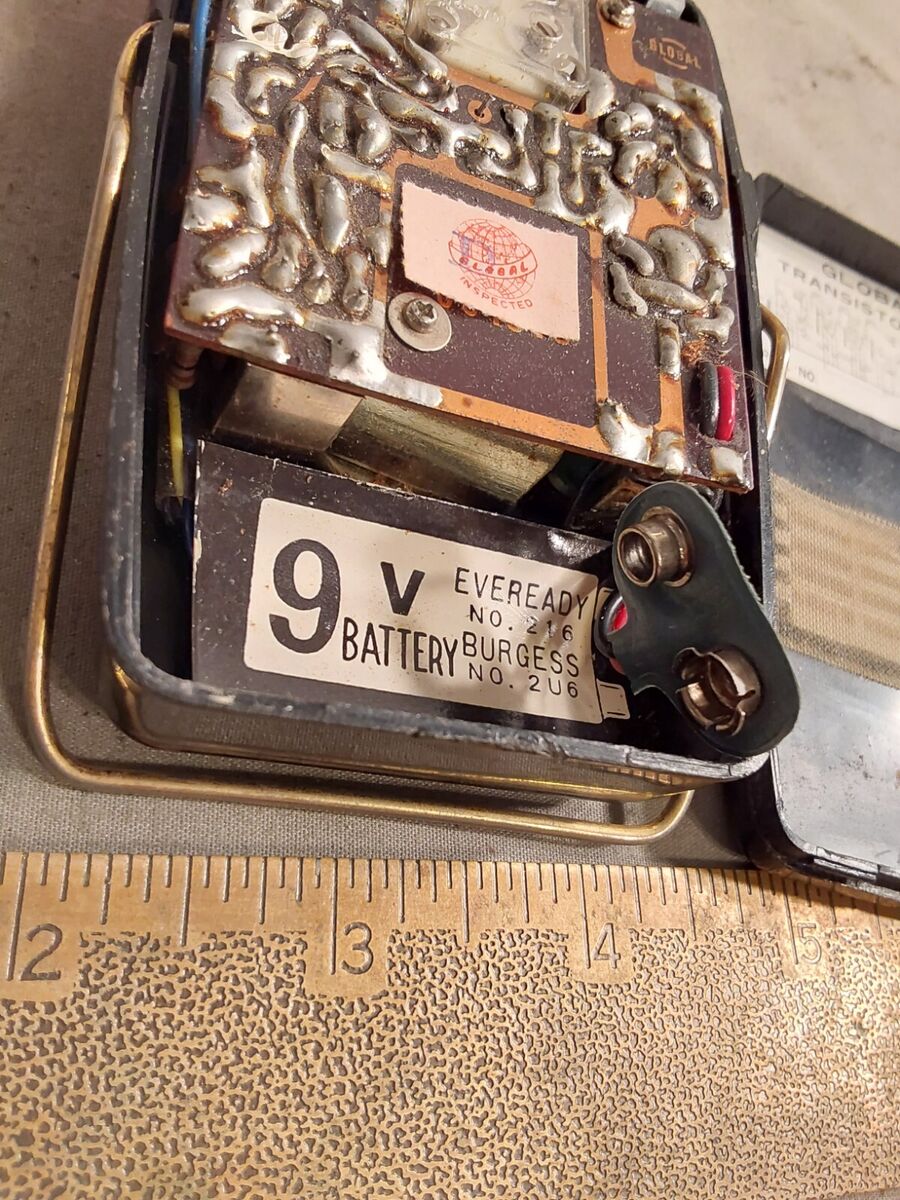 GLOBAL TRANSISTOR GR-711 6 TRANSISTOR JAPAN MADE RADIO Black GLOBAL TRANSISTOR GR-711 6 TRANSISTOR JAPAN MADE RADIO Black