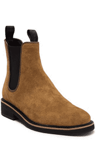 Bone Spencer Suede Chelsea Boot Size 