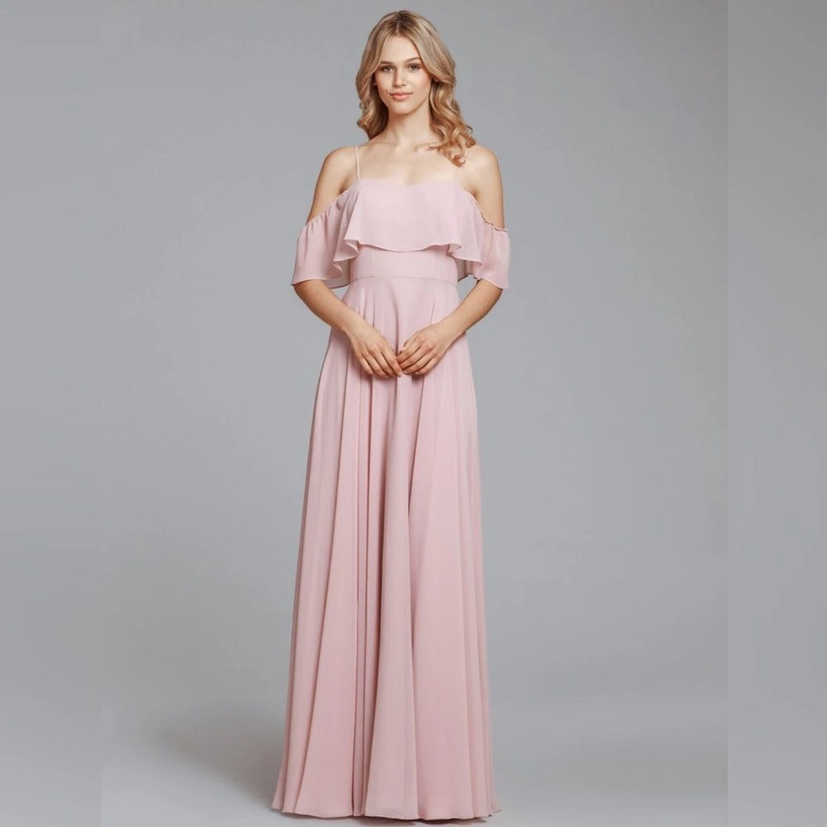 Chiffon Long Dresses for Women for sale | eBay