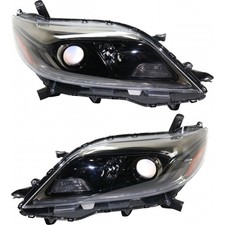 For Toyota Sienna Headlight 2015-2019 Driver And Passenger Side Pair Halogen Se