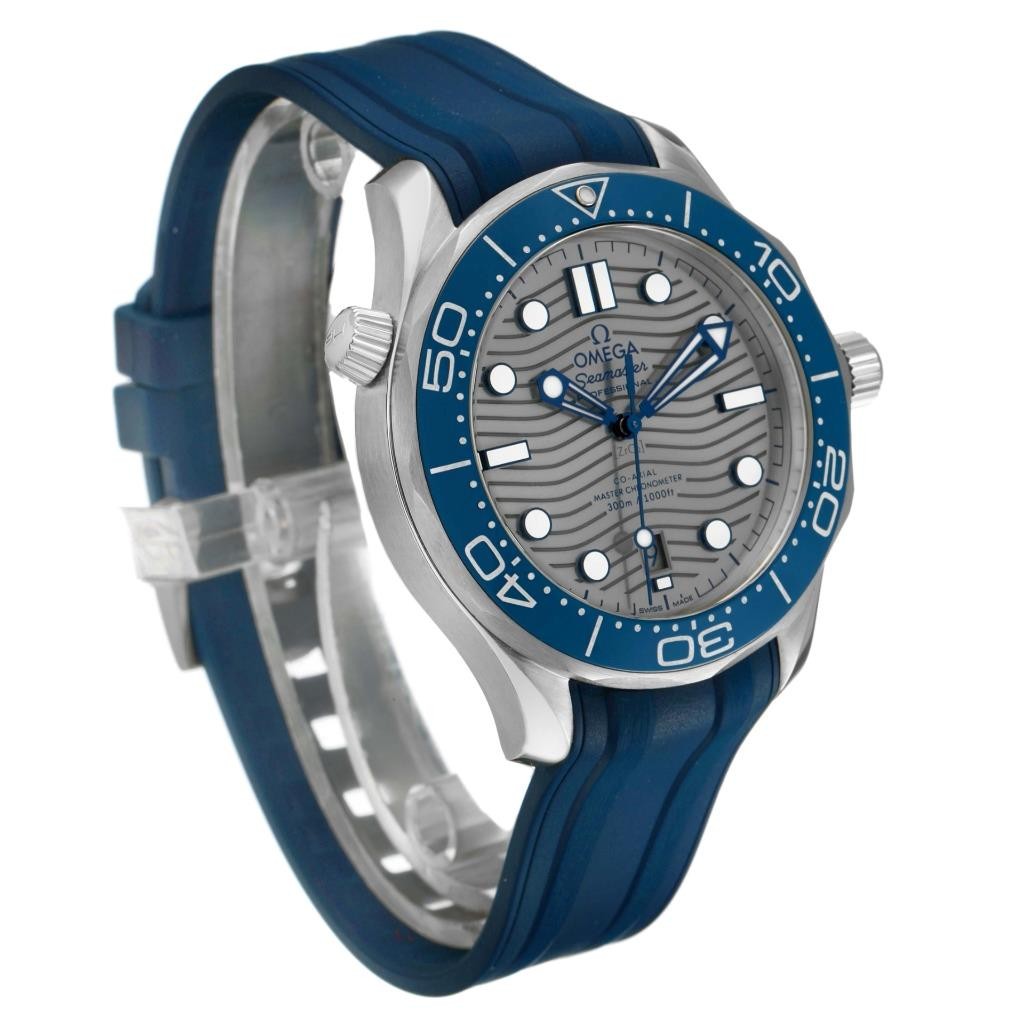 Omega Seamaster Diver 300M Steel Mens Watch 210.32.42.20.06.001 Box Cards image 4