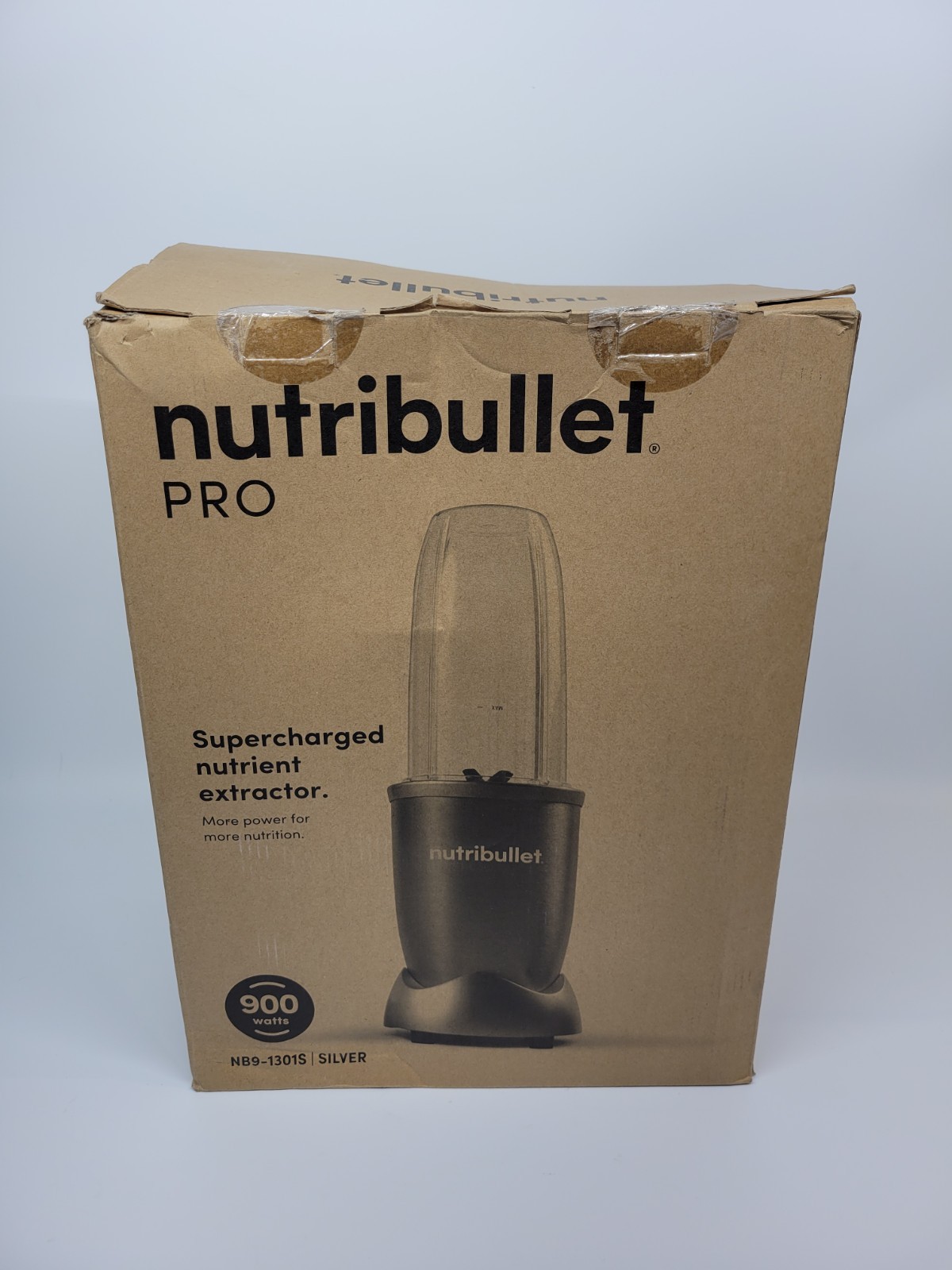 Nutribullet Pro 900 Watts 32 Oz Blender NB9-1401AK Crome Sil