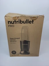 Nutribullet Pro 900 Watts 32 Oz Blender NB9-1401AK Crome Silver New Open Box