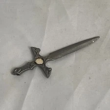 Miniature Pewter Sword 3 Inches Long