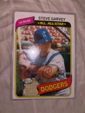 1980 Topps #290 Dodgers Steve Garvey Baseball Card