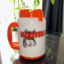 Hooters 64oz Giant Travel Mug Jug Cooler Whirley (No Straw)