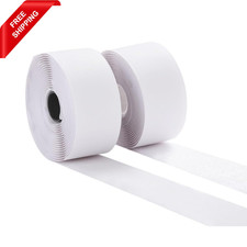 2 Inch Wide Hook and Loop Tape with Heavy Duty Adhesive, Excellent Grip, Strong