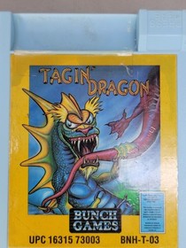 Tagin&rsquo; Dragon Nintendo NES Cart Blue Bunch Games
