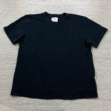 Buck Mason Field Spec Heavy Shirt Large Black Tee Casual Hiker Boxy Outdoors Men