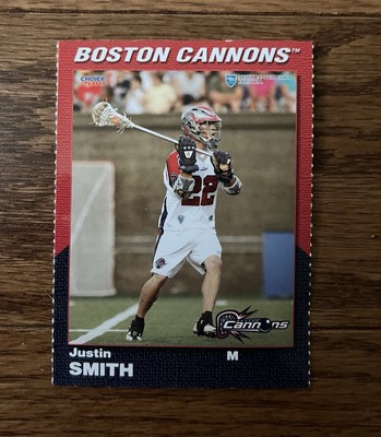 Vintage 2010 Boston Cannons MLL Lacrosse Trading Card - Smith