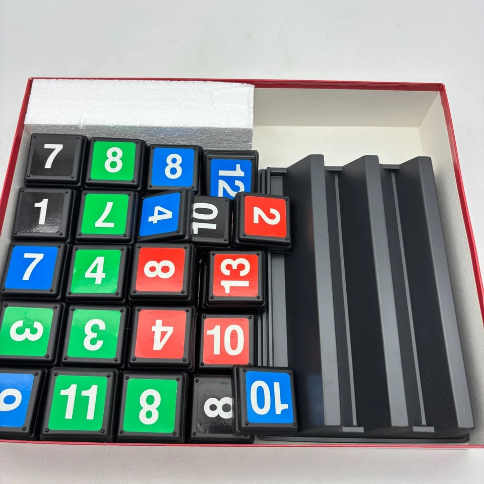 VINTAGE Rumi K Senior Series COMPLETE Cadaco 1989 Large Tiles Trays Rumikub - Image 4 of 4