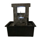 Zen Water Fountain Light Up Small Ashland Office Indoor Decor Relaxation NEW