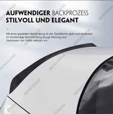 Heckspoiler LACKIERT Spoiler Heckflügel für Mercedes E Klasse W213 SCHWARZ GLANZ