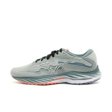 Mizuno Damen Wave Rider 27 Schuhe Grau Mesh Low Atmungsaktiv Laufschuhe EU 40.5