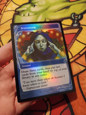Brainstorm (Future Sight) Mystery Booster 2 FOIL MTG NM | eBay