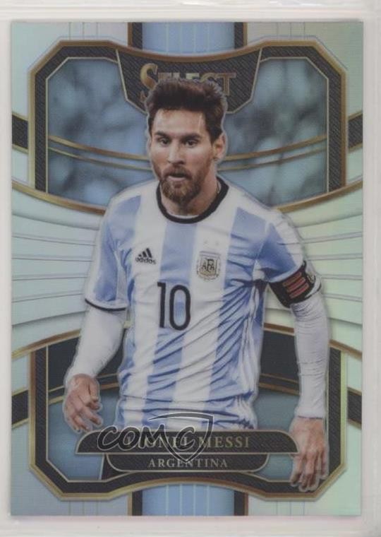 2017-18 Panini Select Terrace Silver Prizm Lionel Messi #76 2d8