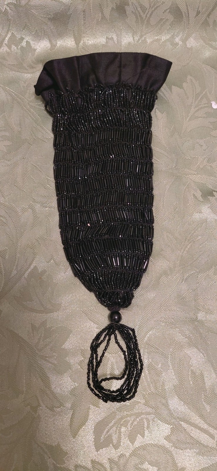 Art Deco Beaded Flapper-Style Drawstring Evening … - image 4