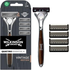 Wilkinson Vintage Rasoio Titanium + 4 Ricariche