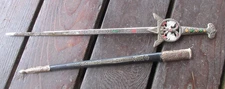 Decorative Spanish Sword with Scabbard Rhinestones - Made in Spain