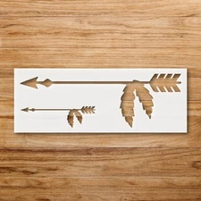 Custom Arrow Stencil for DIY Crafts and Creative Projects - StencilAir